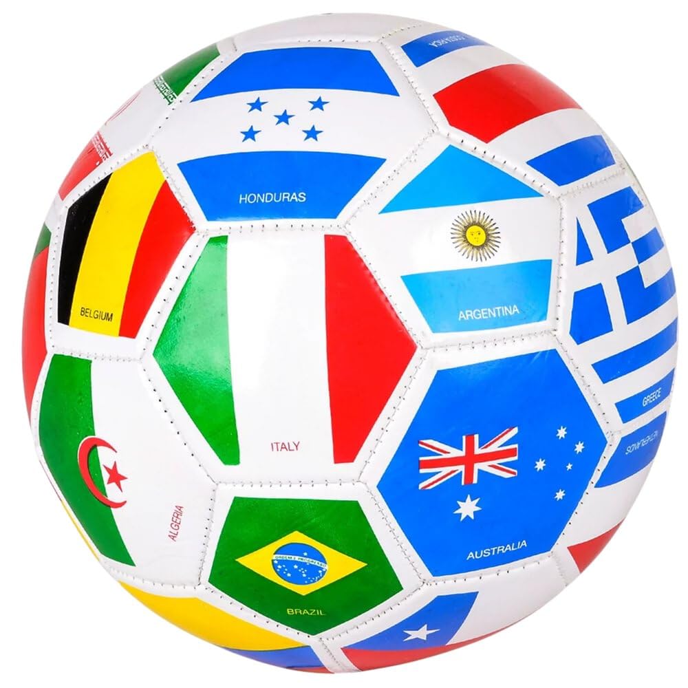 Rhode Island Novelty 9 Inch Regulation Flag Soccer Ball, One per Order