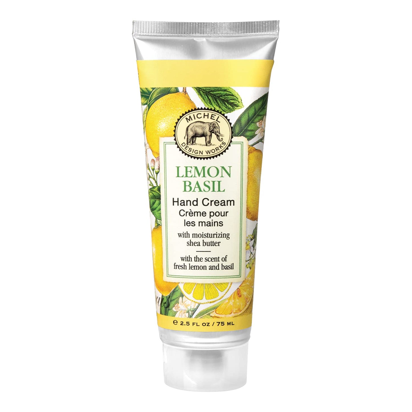 Michel Design Works Large Hand Cream, Lemon Basil