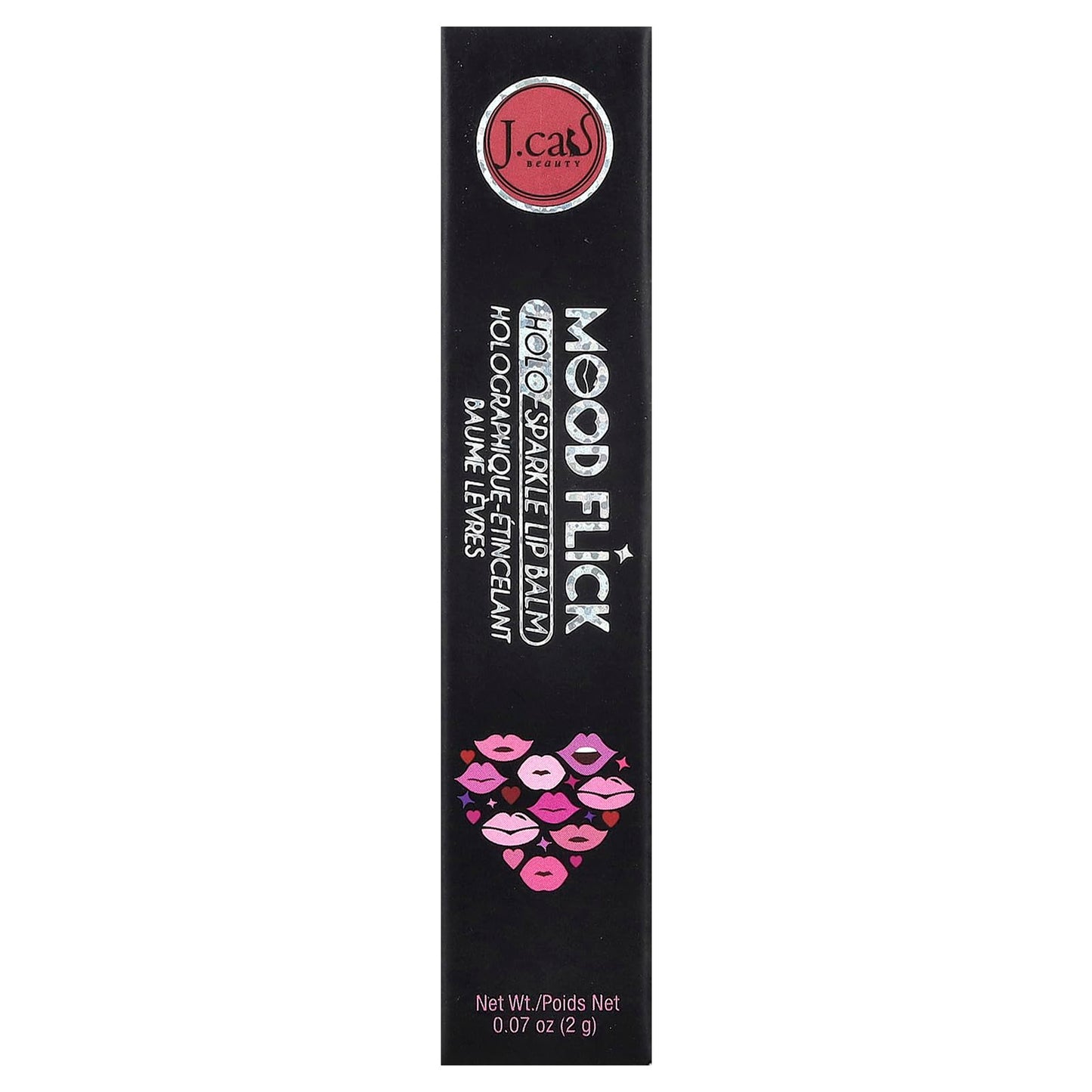 J.Cat Beauty Mood Flick, Holo-Sparkle Lip Balm, MLB101 Switch Off, 0.07 oz (2 g)