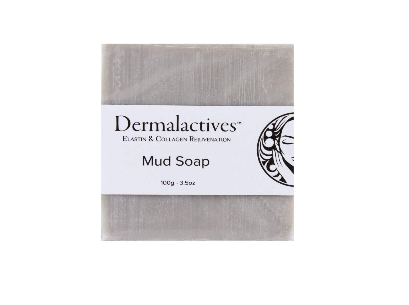 Dermalactives Enriched Dead Sea Minerals Bar Mud Soap - Cleanses The Body and Removes Oil-Based Debris and Impurities Beauty & Personal Care Dermalactives