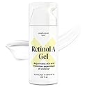 Retinol-A Gel - Anti-Aging Retinol Moisturizer Repairs Fine Lines & Wrinkles - Daily Use for Smoother, Firmer & Younger Looking Skin- (99.9% Water