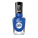 Sally Hansen Miracle Gel Salon Quality Nail Polish | Gel-Like Formula, Two-Step System, No UV Light Needed, Long Lasting | Opaque, Glossy | 619 Tidal Beauty & Personal Care Sally Hansen