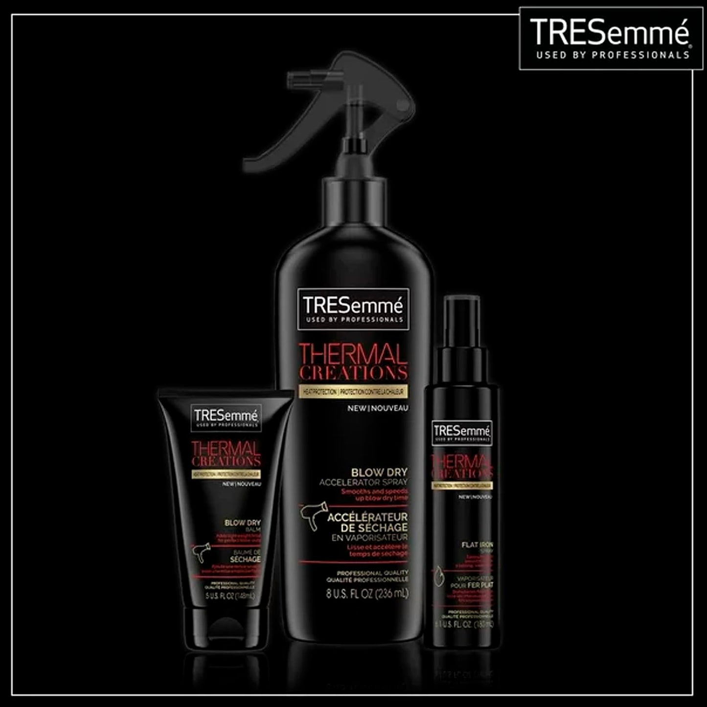 TRESemmé Thermal Creations Blow Dry Accelerator Heat Spray For Hair 8oz