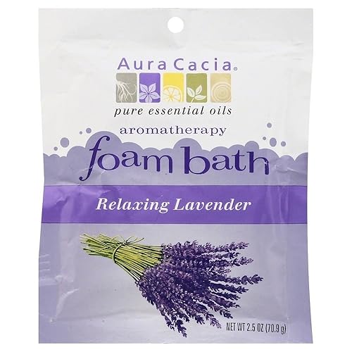 Aura Cacia Foam Bath Relaxing Lavender - 2.5 oz