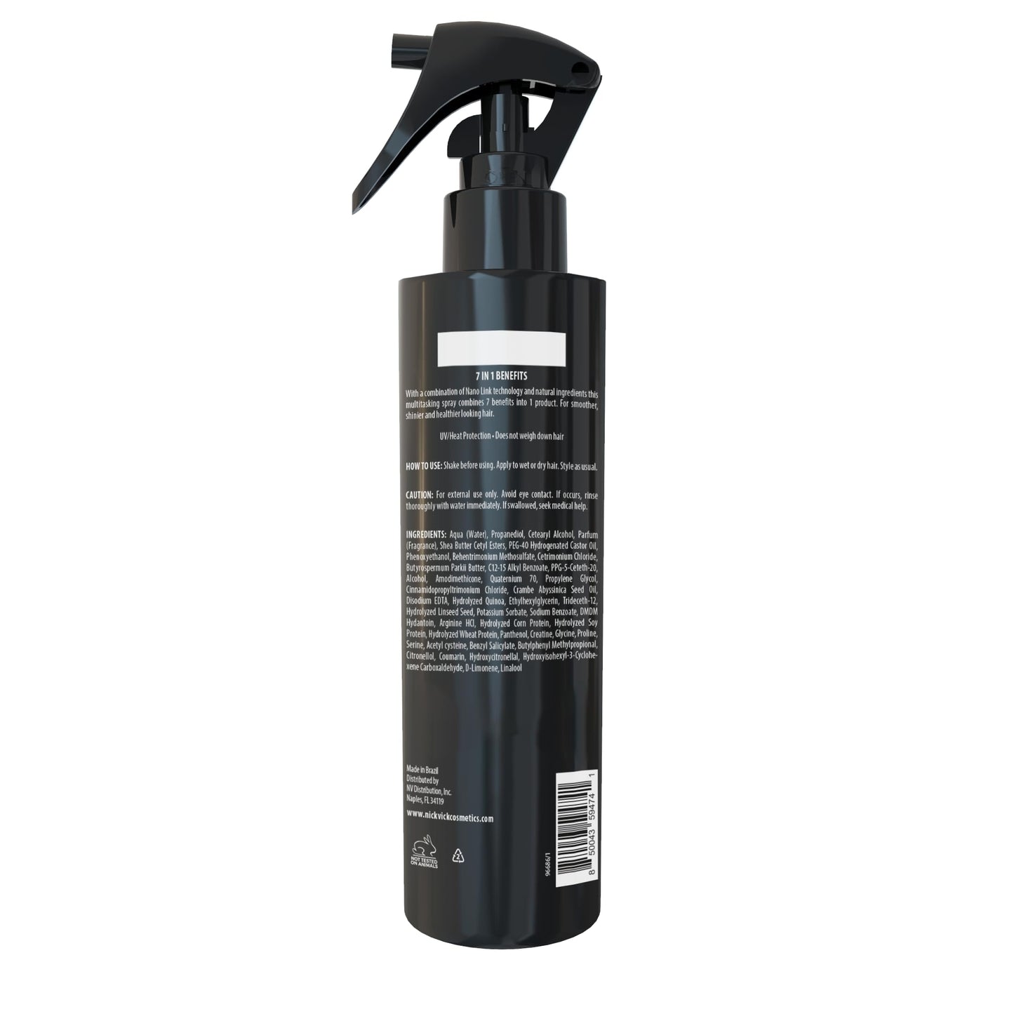 Nick Vick, 7 Benefits Miracle Leave In Spray, Heat Protection