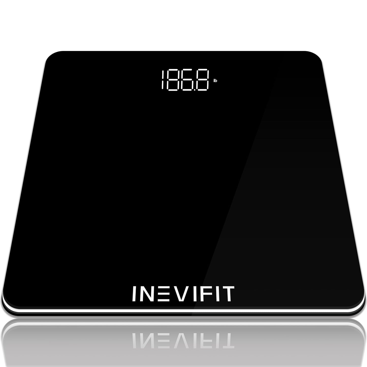 INEVIFIT Bathroom Scale, Highly Accurate Digital Bathroom Body Scale, Precisely Measures Weight up to 400 lbs