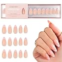 Kiara Sky XPRESS PRO 100% Acrylic Press On Nails - Instant Salon Quality Manicure, Long-Lasting, Easy Application, 30 Pieces Kit, Almond Medium-Prim Beauty & Personal Care KIARA SKY