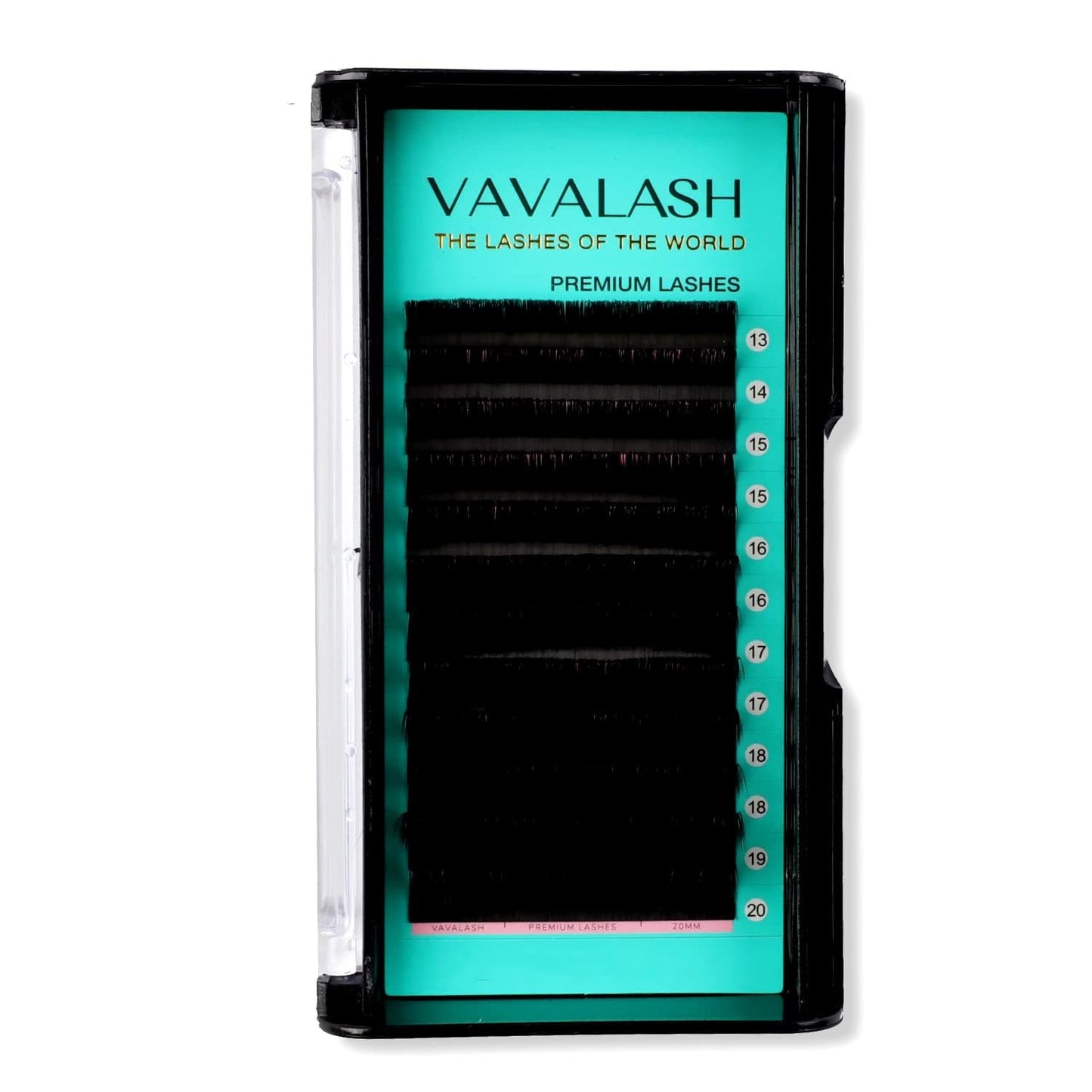 Eyelash Extensions 0.03 C Curl 20-25 Mixed Lash Extensions Supplies Individual Lashes Premium Silk Volume & Classic Lash Soft Matte Dark Professional