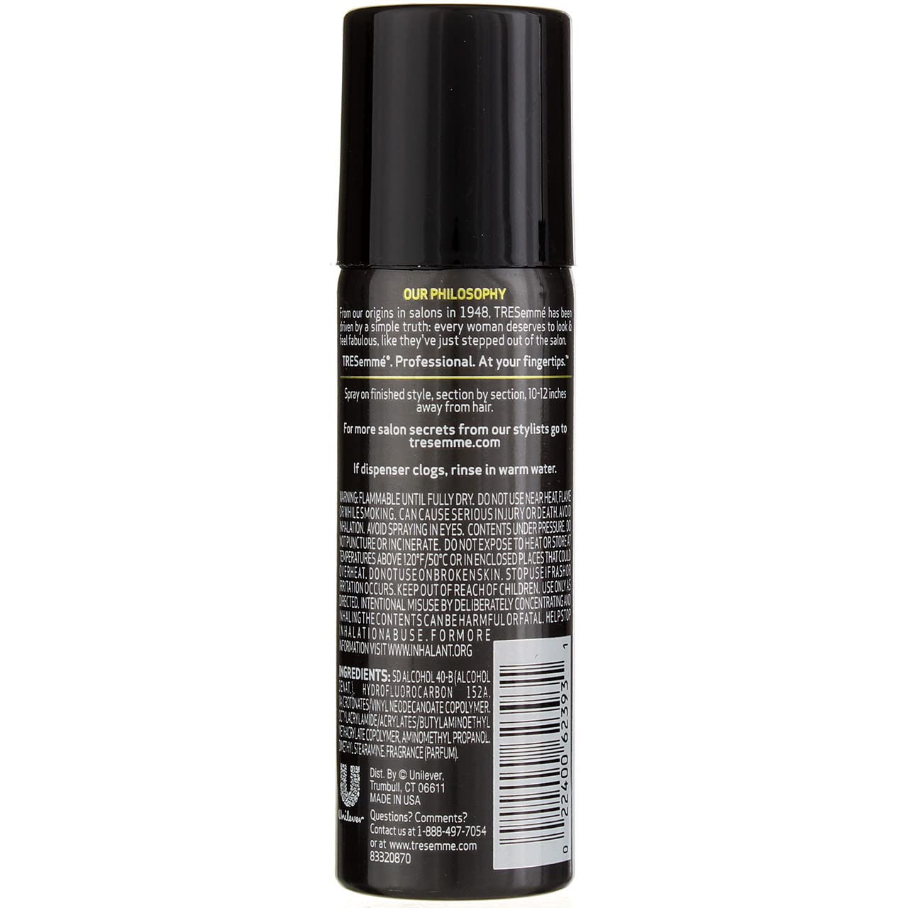TRESemmé TRES Two Aerosol Hair Spray Extra Hold 1.5 oz(Pack of 11)