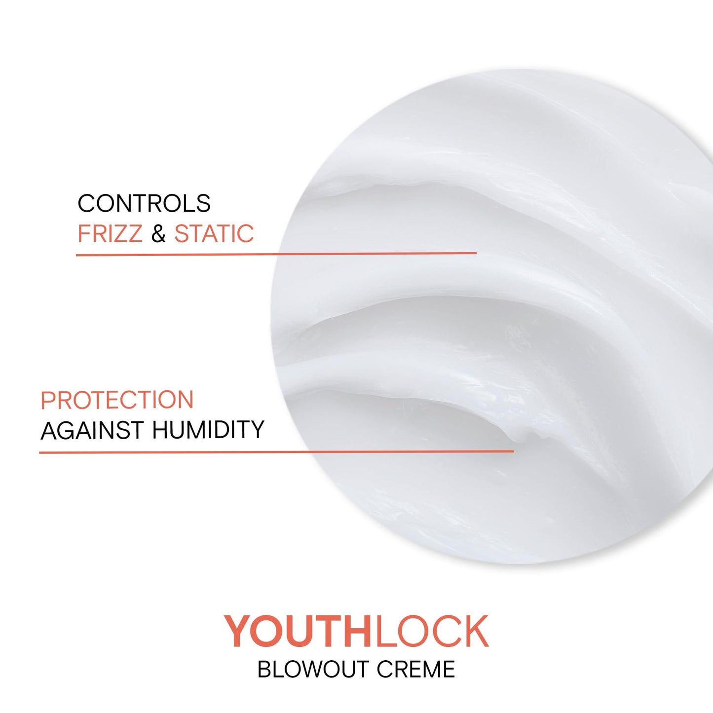 Joico YouthLock Blowout Crème Formulated With Collagen|Youthful Body & Bounce|Strengthen & Protect|Reduce Breakage & Frizz|Soften & Detangle|Boost