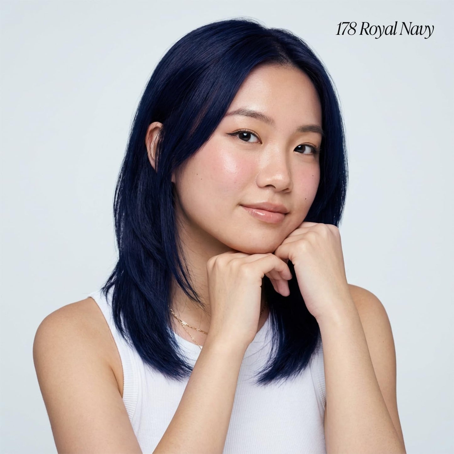 Adore Semi Permanent Hair Color (178 Royal Navy) | Vegan & Cruelty-Free Blue Hair Dye | No Ammonia, No Peroxide, No Alcohol | 4 Fl Oz