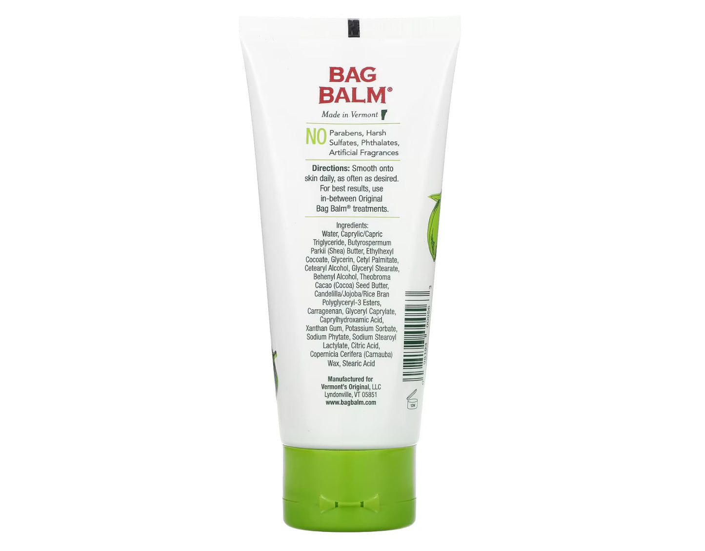 Bag Balm, Daily Moisturizing Hand & Body Lotion, Fragrance Free, 3 fl oz (89 ml)
