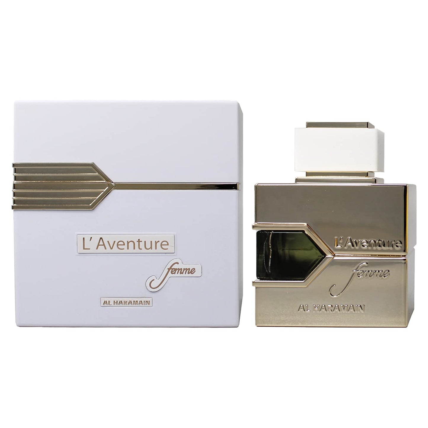 3.3 oz Eau De Parfum Spray Perfume for Women L'aventure Femme Perfume By Al Haramain Eau De Parfum Spray ?Elegant fragrance?