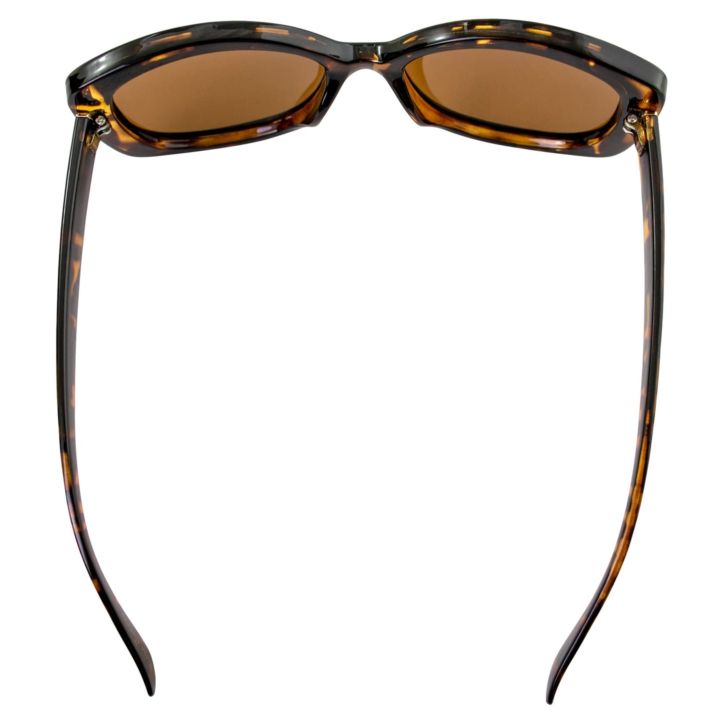 Islander Eyes Dominica Polarized Sunglasses for Women Light Tortoise Frame w/Brown Lens