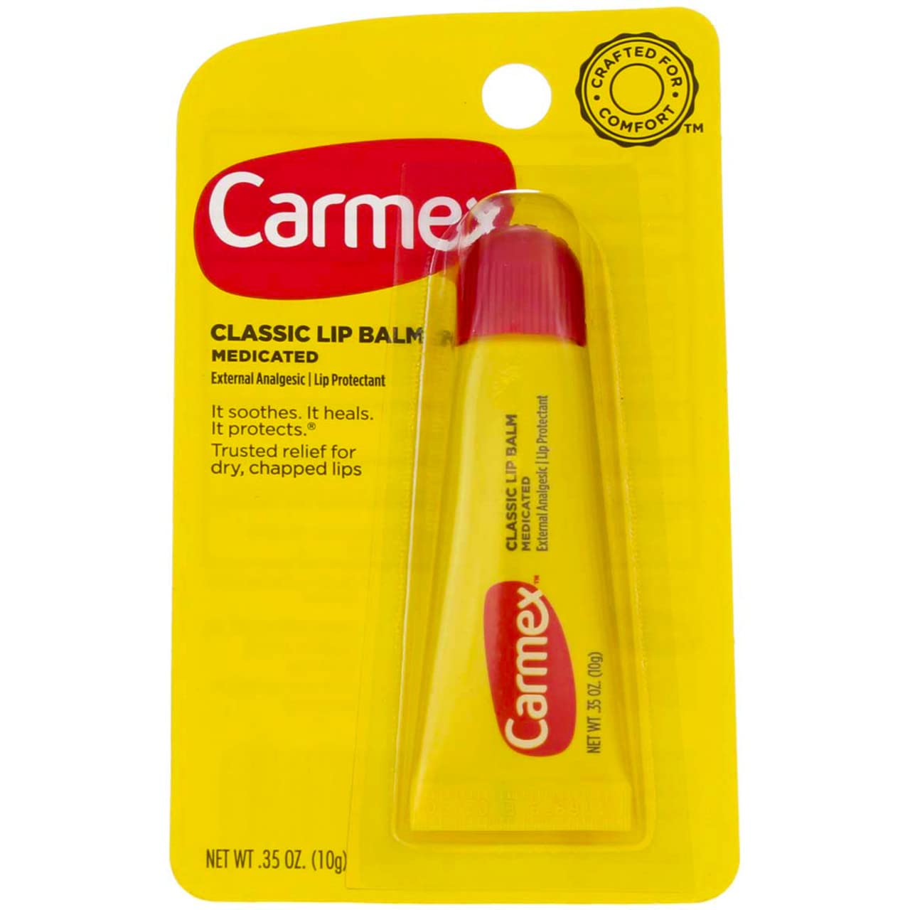 Carmex Classisc Lip Balm Medicated 0.35 oz (Pack of 10) Beauty and Personal Care Carmex