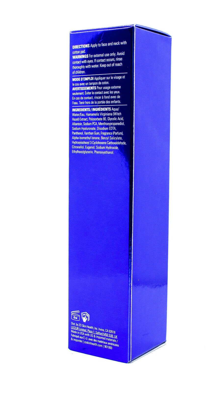 ZO Skin Health Calming Toner Formerly Called ZO Medical Balatone 6 oz/180 ml