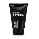 Bump Patrol Skin Patrol Activated Charcoal Face Wash for Men - Daily Deep Cleansing Men’s Face Wash for Oily Skin, Paraben and Sulfate Free Facial