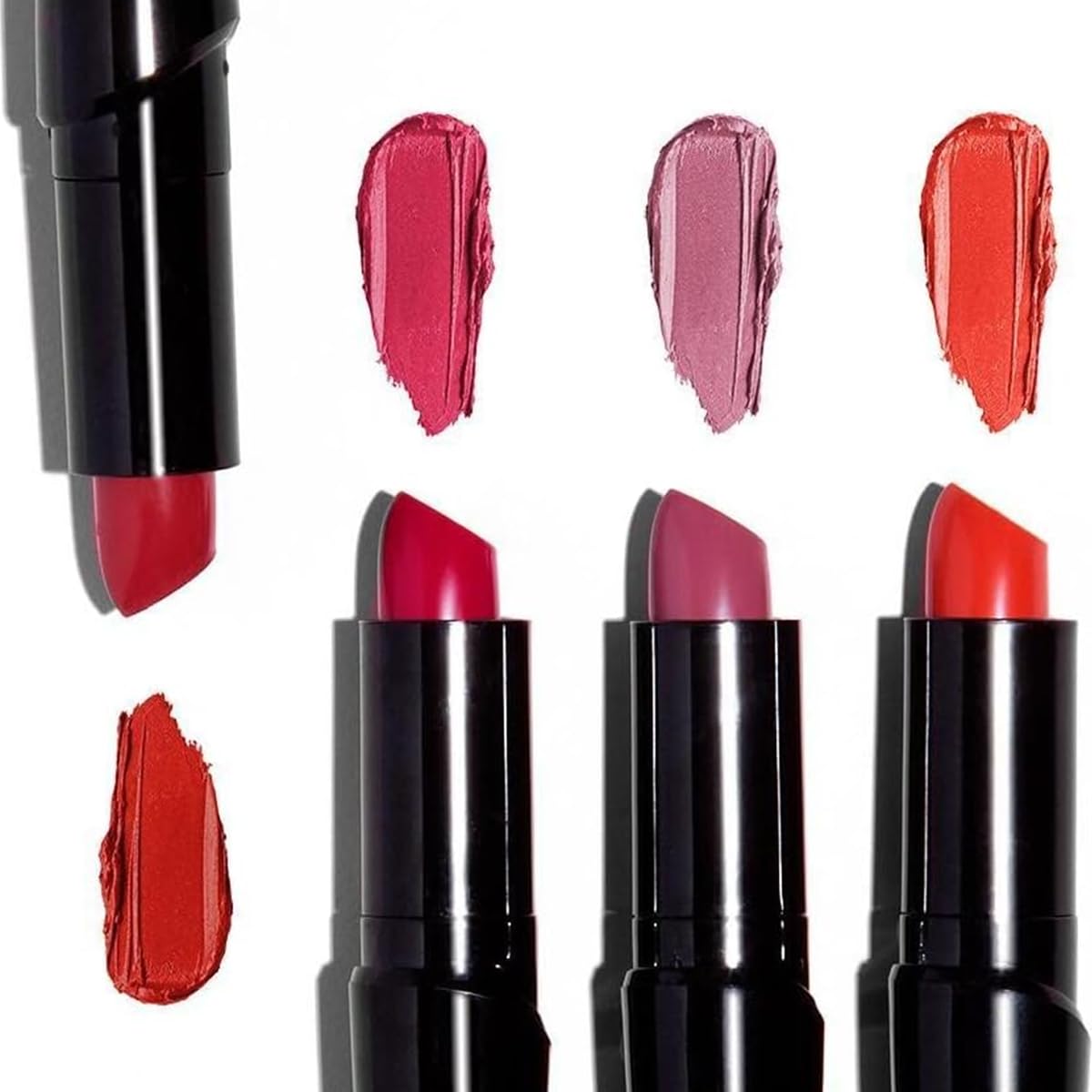 wet n wild Silk Finish Lipstick, Hydrating Rich Buildable Lip Color, Formulated with Vitamins A,E, & Macadamia for Ultimate Hydration, Cruelty-Free