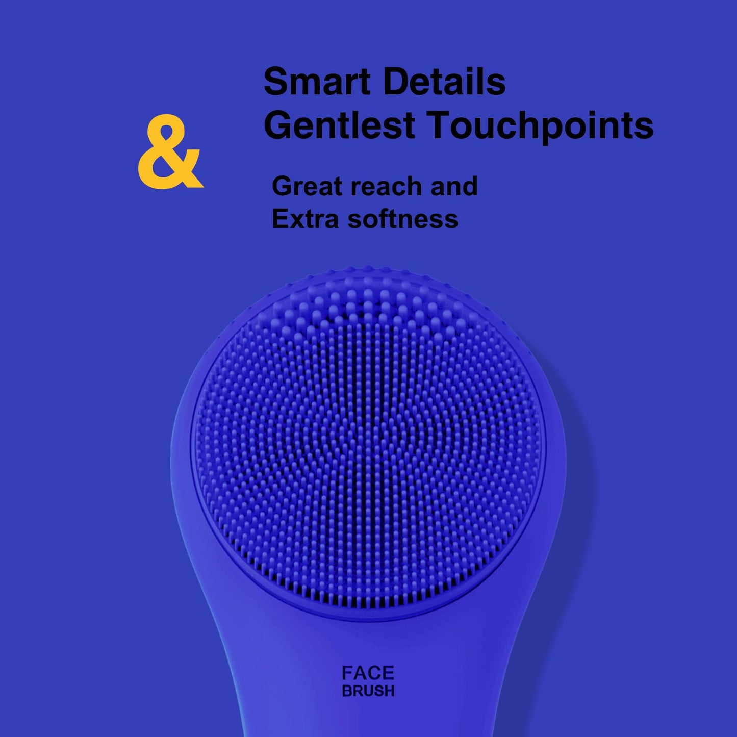 NågraCoola CLIE Facial Cleansing Brush – Waterproof Rechargeable Electric Face Scrubber for Men & Women, Cleansing, Exfoliating & Massage