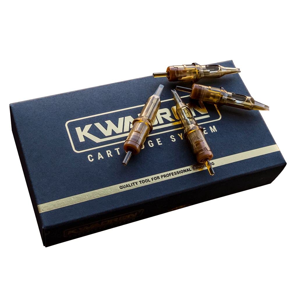 Kwadron Tattoo Needle Cartridge, Box of 20, Sublime Curved Mag Shaders #10 Long Taper - 15 Curved Mag #10 Long Taper - 30/15SEMLT-SUB Beauty and Personal Care Kwadron Default Title
