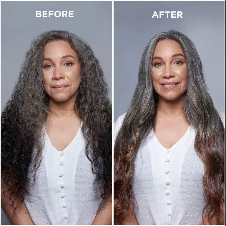 Go Gray Treatment System (Remove), 1 Application, Revitalizing Treatment Hair Color Remover Safely Removes Hair Dye to Reveal Gray & Silver