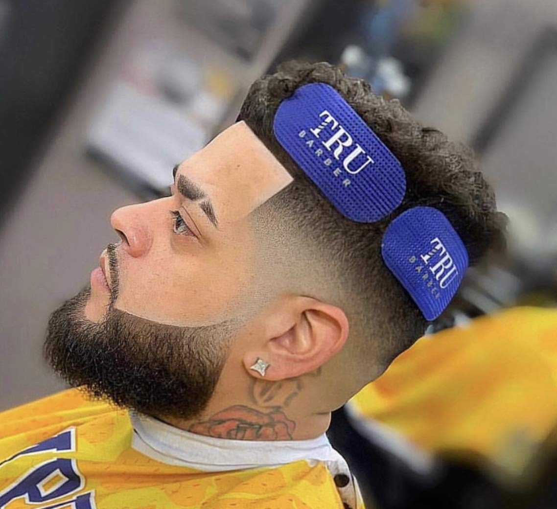 TRU BARBER Hair Grippers Bundle Pack, 6 pieces for Men and Women - Salon and Barber, Hair Clips for Styling, Sectioning, Cutting and Coloring, Nonslip