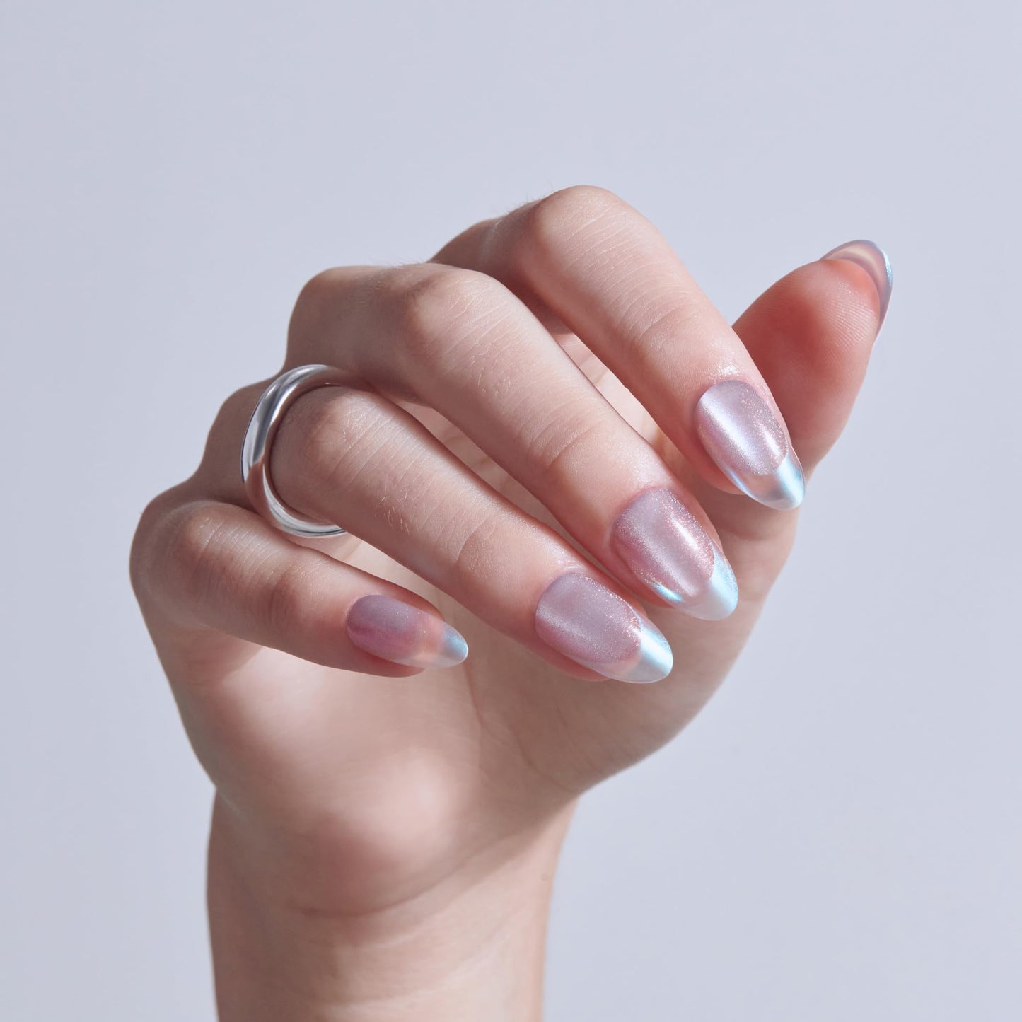 Kiss Glam, Press On Nails, Nail glue included, 'Fairy Tale', Pink, Medium Size, Almond Shape, Includes 32 Nails, 2g Glue, 1 Manicure Stick, 1 Mini Beauty & Personal Care KISS