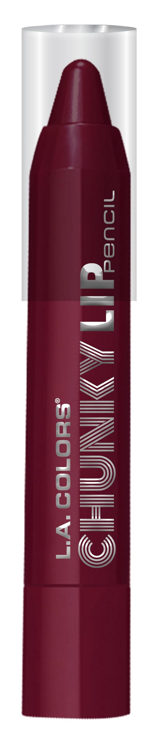 L.A. Colors Chunky Lip Pencil, Plum, 0.09 Ounce Beauty & Personal Care L.A. COLORS