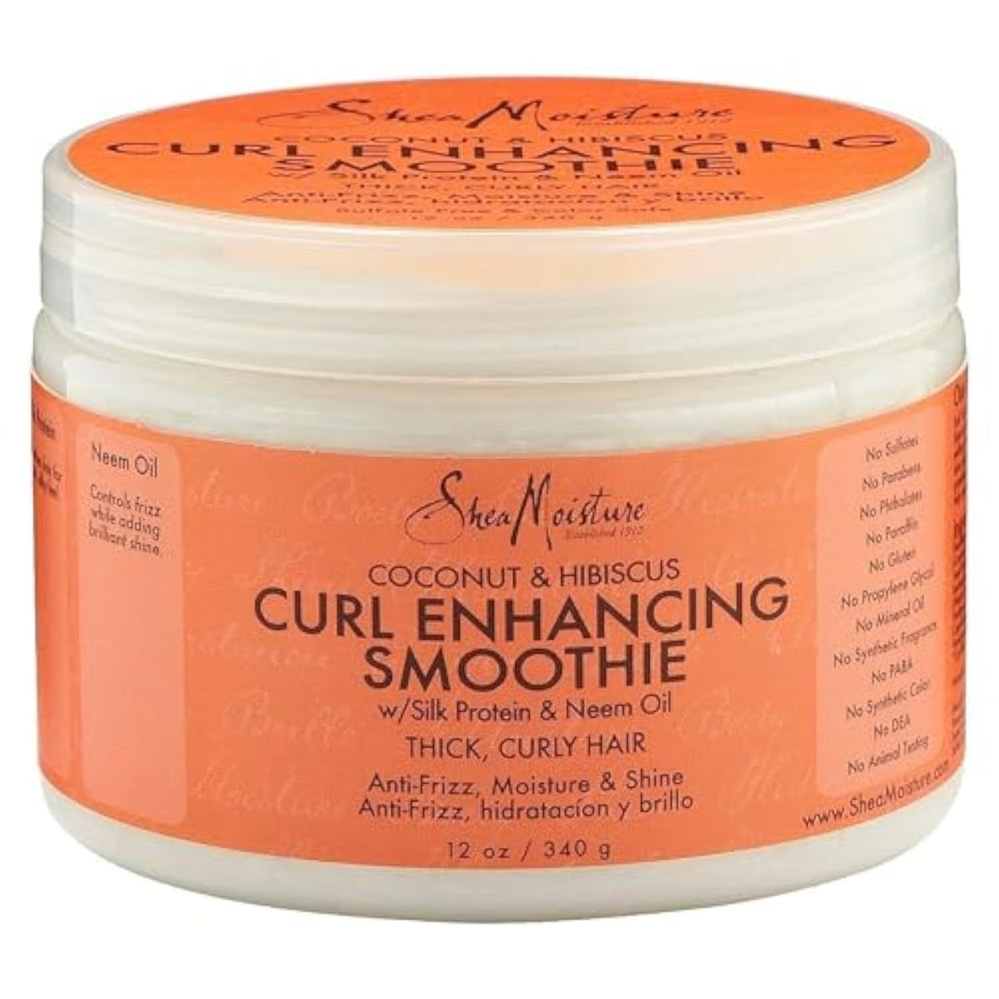 ure Coconut & Hibiscus Curl Enhancing Smoothie Thick/Curly Hair 340 g