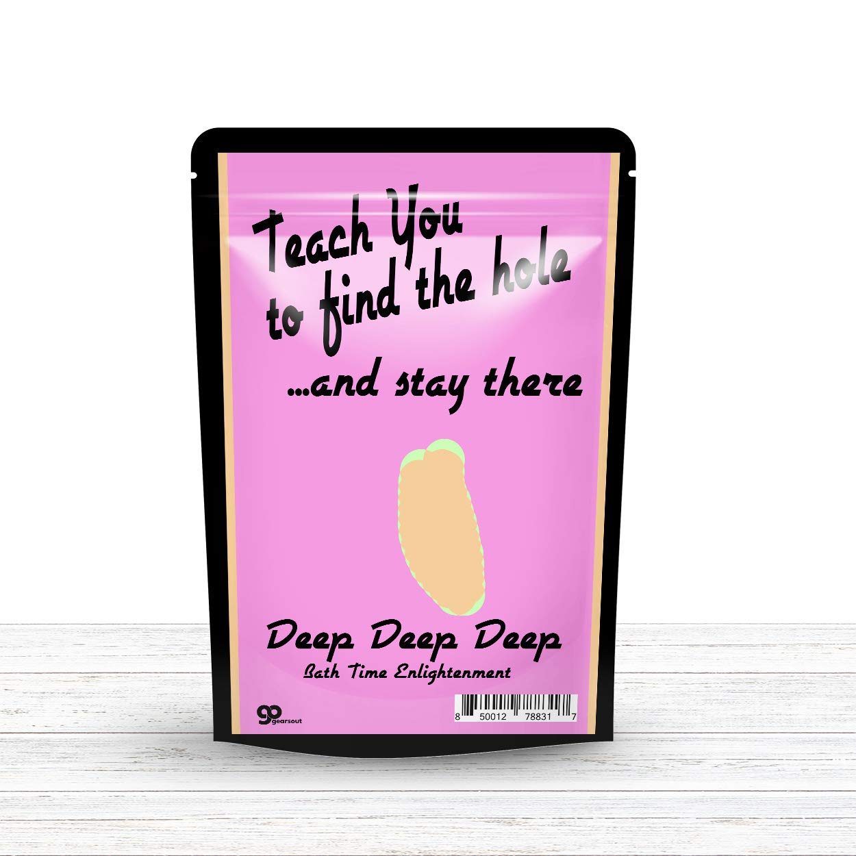 Find the Hole Bath Bombs - XL Black and Red Fizzers for Adults - Handcrafted, Made in America, 2 Count