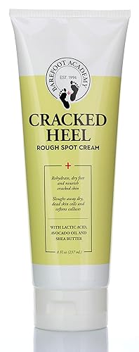 Barefoot Academy Heavy Duty Foot Care Scrub & Moisturizer Cream For Calluses, Dead Skin, Tough Heels, Cracked Heels, & Rough Spots On Feet, Skin Care
