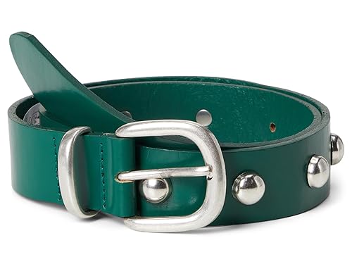 Free People Women's Rhodes Stud Belt, Emerald, S/M