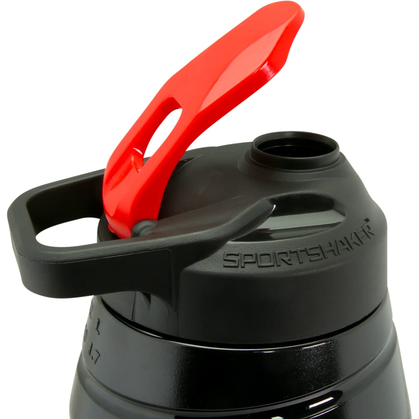 5% Nutrition Half Gallon Water Bottle with Handle | 64 oz Water Bottle | Big Water Jug for Sports | 64 oz Gym Water Bottle | Large Reusable Drinking