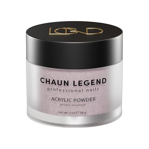 Chaun Legend Acrylic Powder, 2oz Long Lasting Salon Quality, Bubble Free, Self Leveling Professional Manicures, Fake Nails, Carving & Extensions, Pink Beauty & Personal Care Chaun Legend Professional Nails