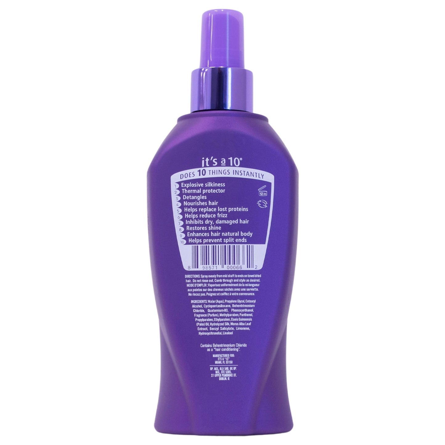It's A 10 Silk Express Miracle Silk Leave-In 10 Oz