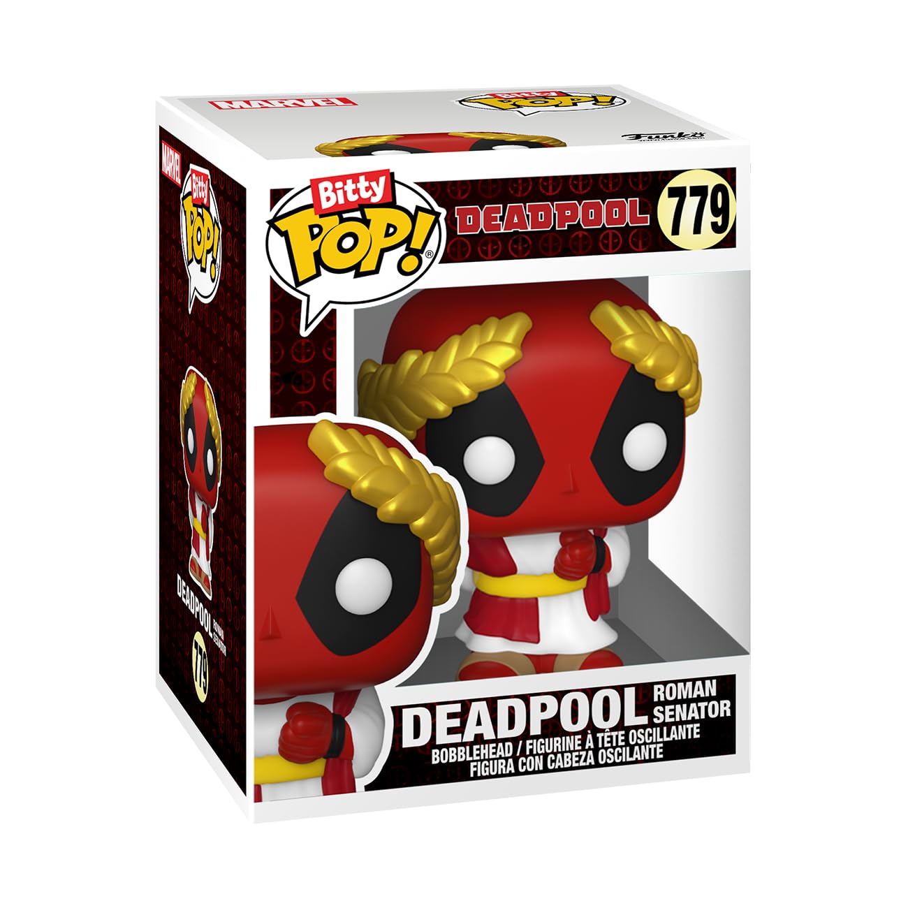 Funko Bitty POP! Deadpool - Dinopool , 4-Pack and A Surprise Mystery Mini Figure - 0.9 Inch (2.2 Cm) Collectable - Stackable Display Shelf Included…