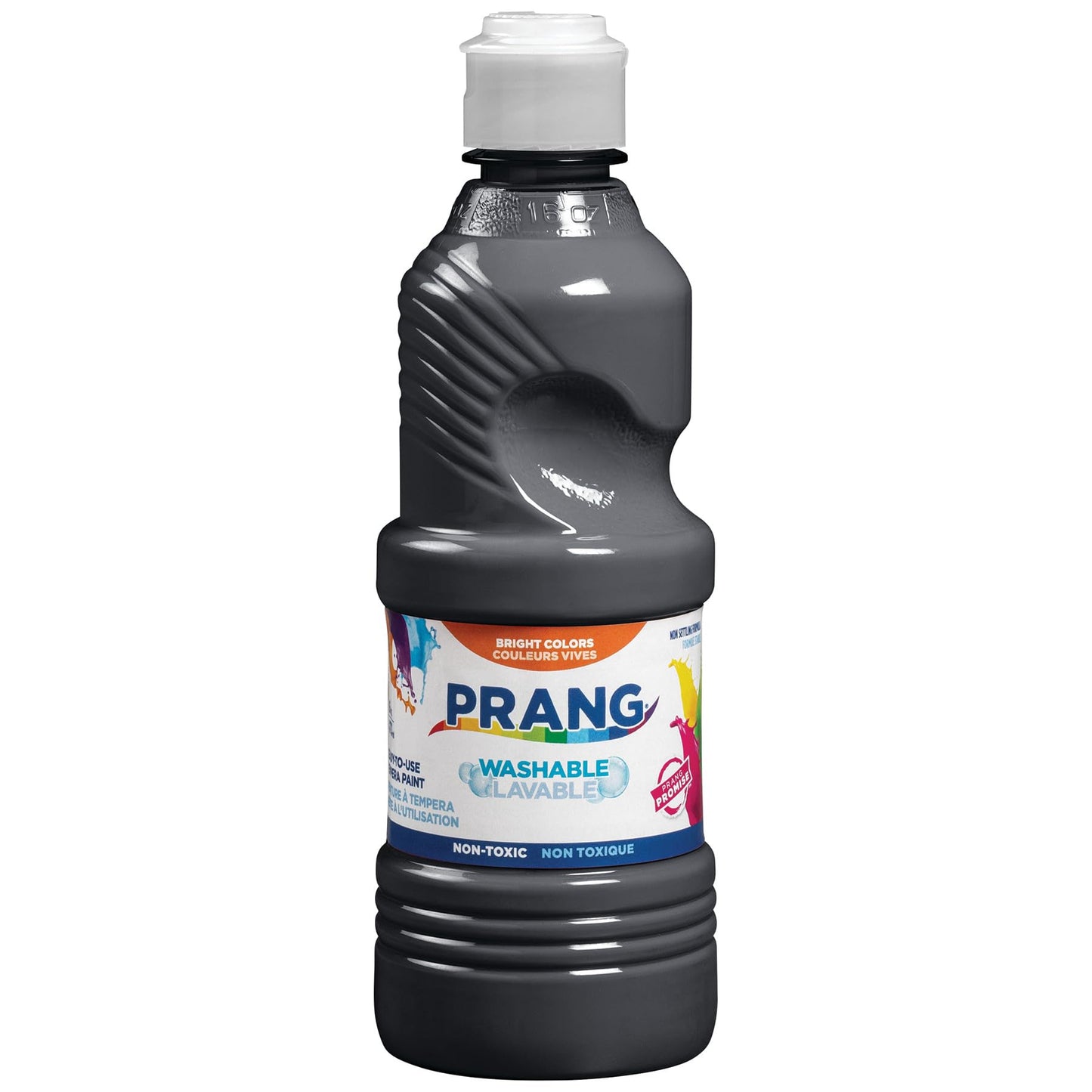 Prang Washable Tempera Paint, Black, 16 Oz., 1 Count