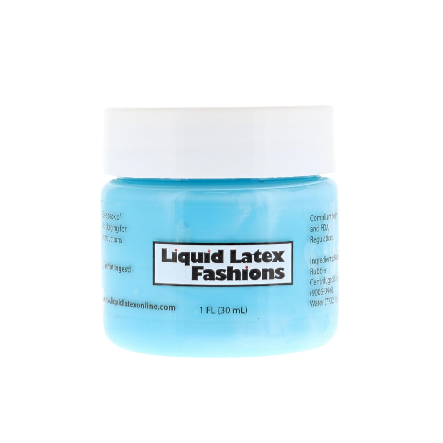 2-Pack Pastel Liquid Latex Kit - Blue & Pink, Includes two 1 oz Precision Brushes, Perfect for Body Art, SFX Makeup, Cosplay & Nail Art