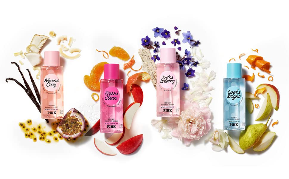 Victoria's Secret Pink Cool & Bright Mist & Lotion Set