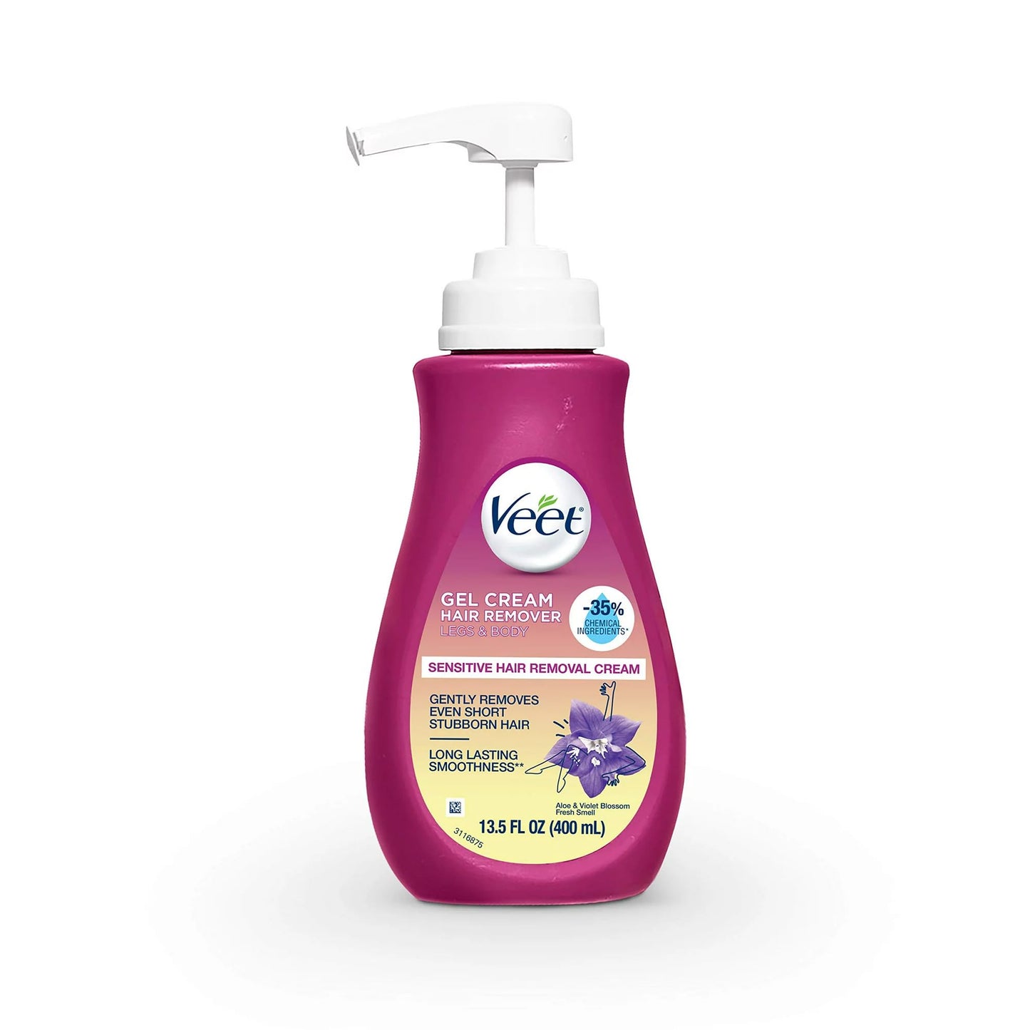 Veet Gel Hair Remover Cream with Essential Oils, 13.50 Ounce (Package May Vary)