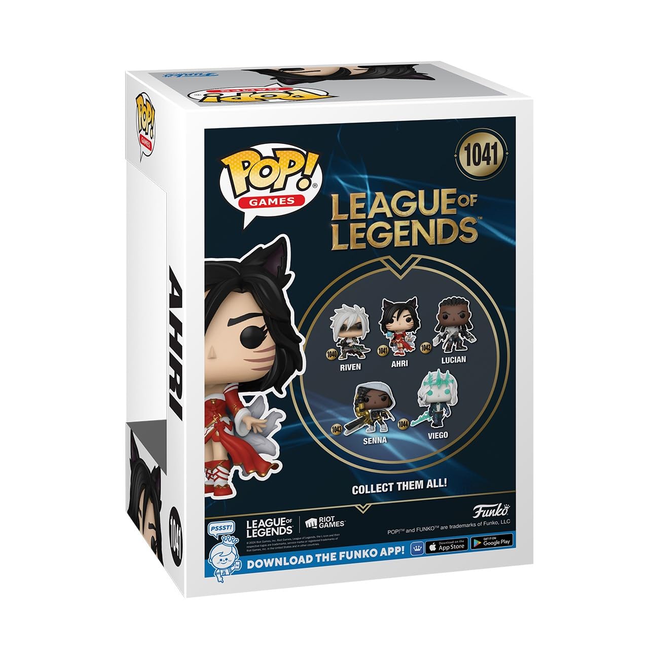 Funko POP Games: LOL - Ahri - League of Legends - Collectable Vinyl Figure - Gift Idea - Official Merchandise - for Kids & Adults - Video Games Fans…