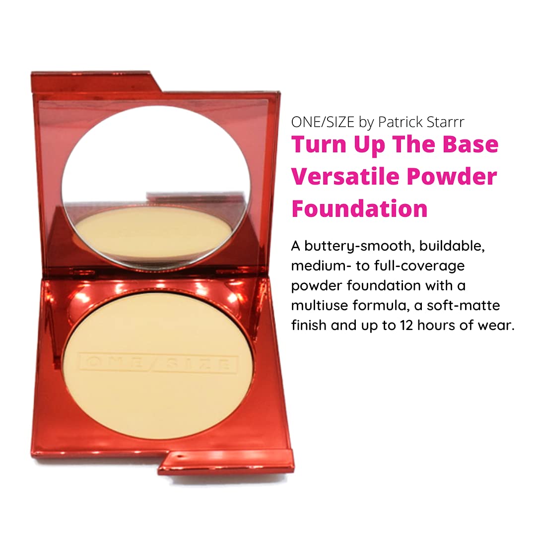ONE/SIZE by Patrick Starrr Turn Up The Base Versatile Powder Foundation Medium 4 (G)