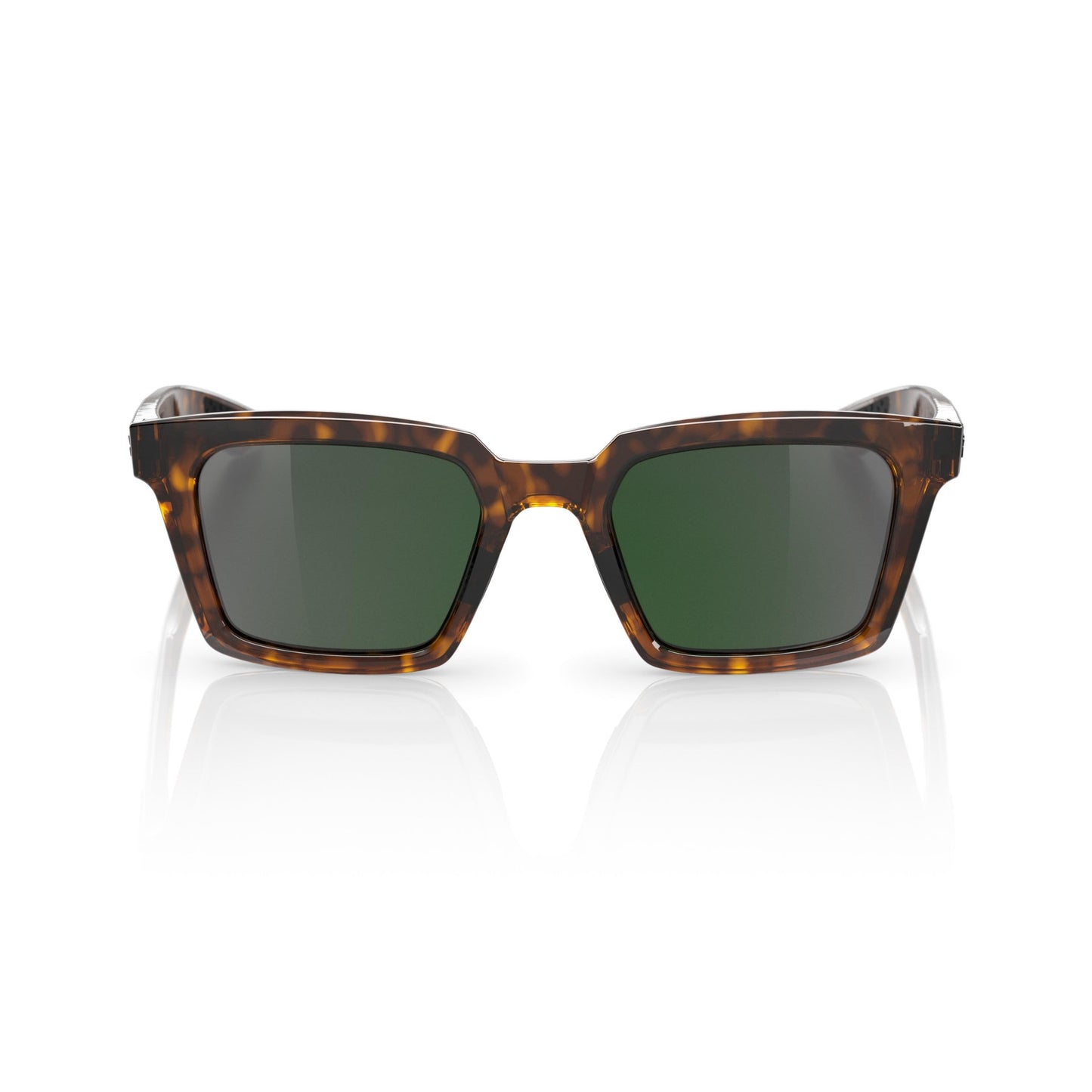 100% ERBA - Stylish Fashion Sunglasses - Comfortable Sunglasses & Hydrophobic Lens - Lightweight & Scratch-Resistant Eyewear - Gloss Havana, Grey