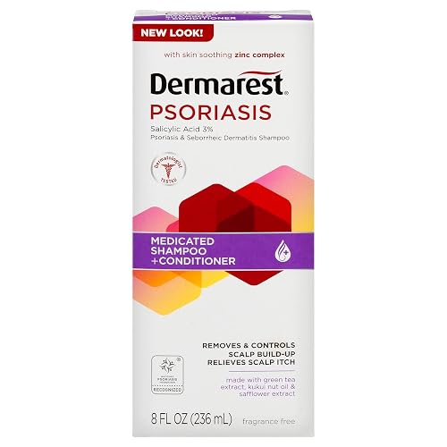 Dermarest Psoriasis Medicated Shampoo plus Conditioner | 8-Ounces | 1-Unit Beauty & Personal Care Dermarest