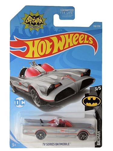 Hot Wheels TV Series Batmobile - Silver 118/250