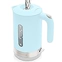 OVENTE 1.8L Electric Kettle, 1500W Fast Boiling Heater for Coffee or Tea, BPA Free, Easy to Fill Lid, Water Level Window, Auto Shut-Off, Boil-Dry…