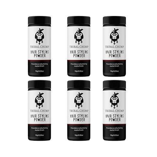Tribal Chimp Hair Styling Powder, All-day Invisible Hold Hair Volumizer and Texture Powder for Men and Women, Styling Powder with Matte Finish