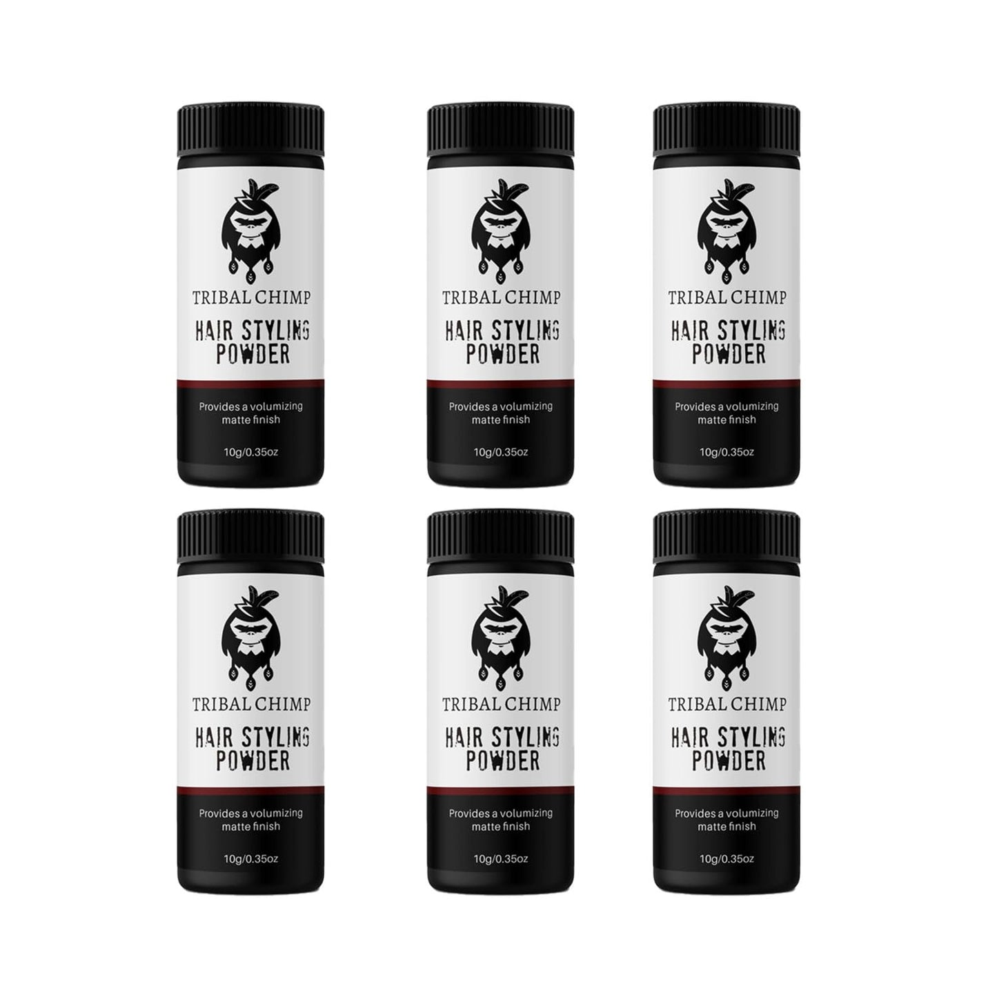 Tribal Chimp Hair Styling Powder, All-day Invisible Hold Hair Volumizer and Texture Powder for Men and Women, Styling Powder with Matte Finish