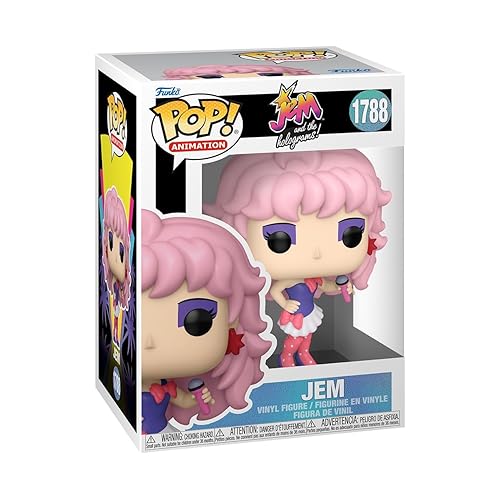 Funko Pop! Animation: Jem and The Holograms - Jem - Collectable Vinyl Figure - Gift Idea - Official Merchandise - Toys for Kids & Adults…