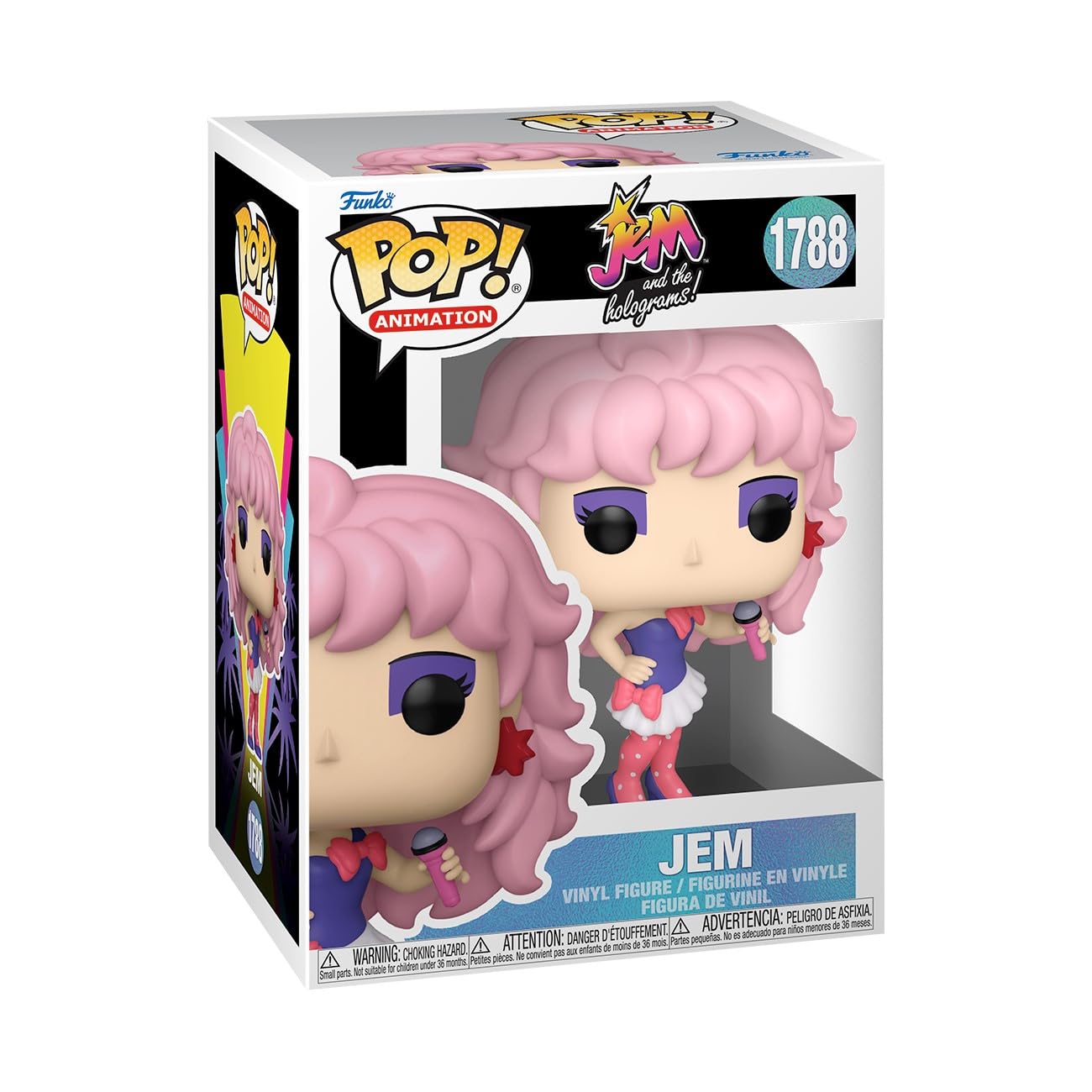 Funko Pop! Animation: Jem and The Holograms - Jem - Collectable Vinyl Figure - Gift Idea - Official Merchandise - Toys for Kids & Adults…